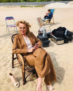 Agata Mlynarska feet photo thumbnail