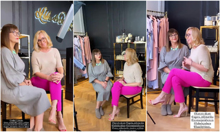 Agata Mlynarska feet photo thumbnail