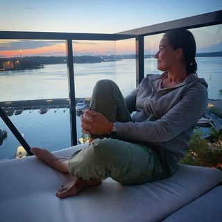 Agneta Sjödin feet photo 5