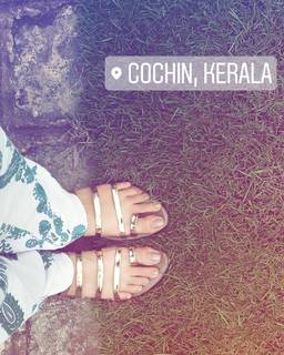 Ahaana Krishna feet photo 17