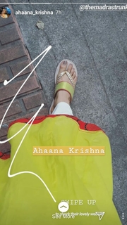 Ahaana Krishna feet photo 6