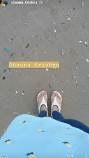 Ahaana Krishna feet photo 5