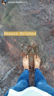 Ahaana Krishna feet photo 4