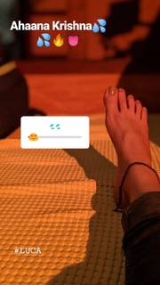 Ahaana Krishna feet photo 2