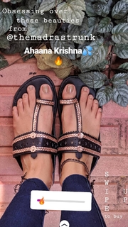 Ahaana Krishna feet photo 1
