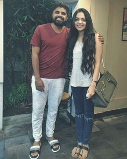 Ahaana Krishna feet photo 11