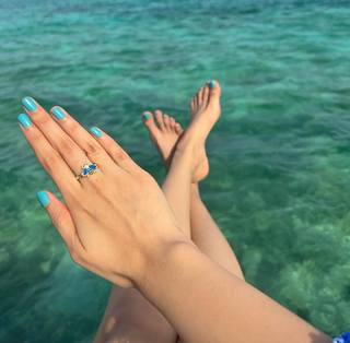 Ahaana Krishna feet photo 12