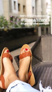 Ahsaas Channa feet photo 13