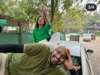 Ahsaas Channa feet photo 13