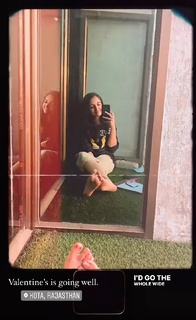 Ahsaas Channa feet photo 20