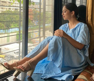 Ahsaas Channa feet photo 6