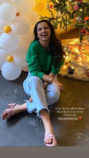 Ahsaas Channa feet photo 3
