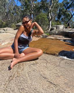 Aisha Dee feet photo 9