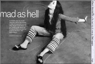 Alanis Morissette feet photo thumbnail