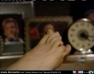 Alanis Morissette feet photo thumbnail