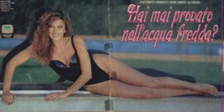 Alba Parietti feet photo thumbnail