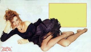 Alba Parietti feet photo thumbnail