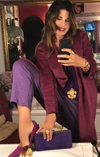 Alba Parietti feet photo thumbnail