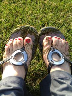 Albany Irvin feet photo 2