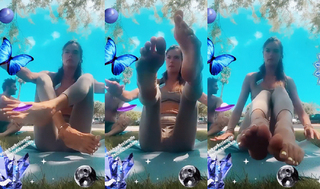 Alessandra Ambrosio feet photo thumbnail