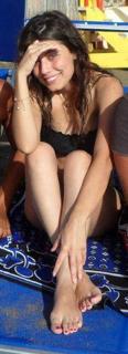 Alessandra Mastronardi feet photo thumbnail