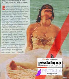 Alessandra Negrini feet photo thumbnail