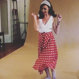 Alessia Fabiani feet photo thumbnail