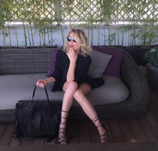 Alessia Marcuzzi feet photo thumbnail