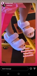 Alex Clark feet photo 15