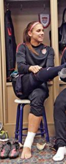 Alex Morgan feet photo thumbnail