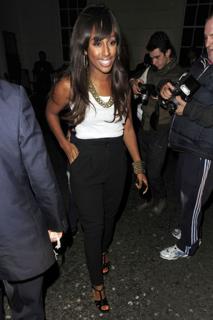 Alexandra Burke feet photo 11