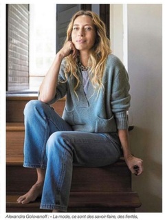 Alexandra Golovanoff feet photo 1