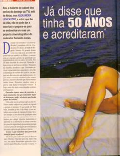 Alexandra Lencastre feet photo 2