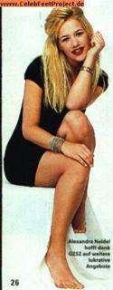 Alexandra Neldel feet photo thumbnail
