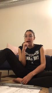 Alexandria Ocasio-Cortez feet photo thumbnail