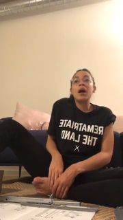 Alexandria Ocasio-Cortez feet photo thumbnail