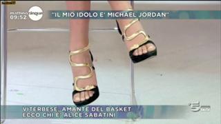 Alice Sabatini feet photo 1