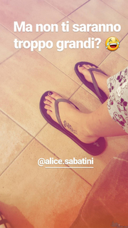 Alice Sabatini feet photo 10