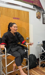 Alicia Hannah-Kim feet photo 1
