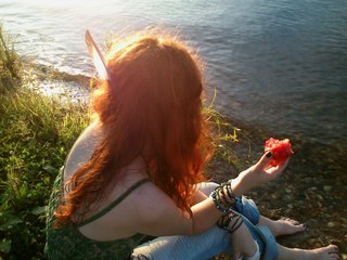 Alina Gingertail feet photo 5