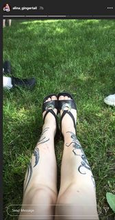 Alina Gingertail feet photo 15