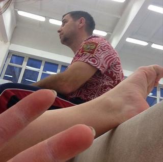 Aliya Mustafina feet photo thumbnail