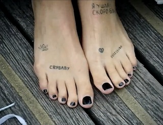 Alizée Gamberini feet photo 4