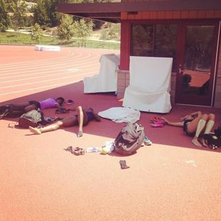 Allyson Felix feet photo 8