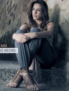 Almudena Cid feet photo 6