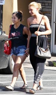 Aly Michalka feet photo thumbnail