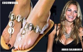 Amaia Salamanca feet photo 11