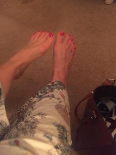 Amanda Abbington feet photo 1