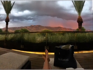 Amanda Balionis Renner feet photo 1