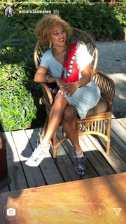 Amanda Seales feet photo thumbnail